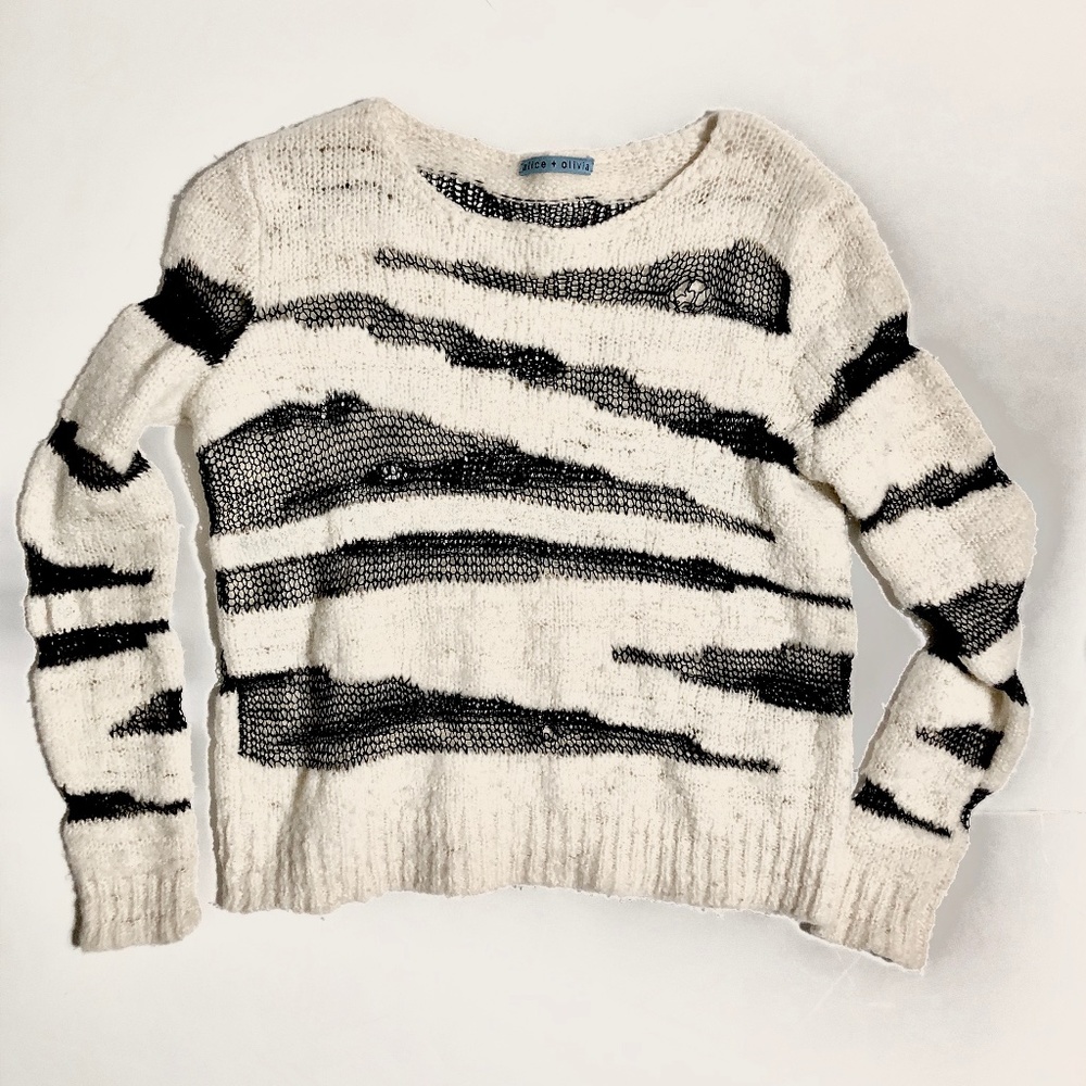Alice + Olivia Loose Knit Sweater